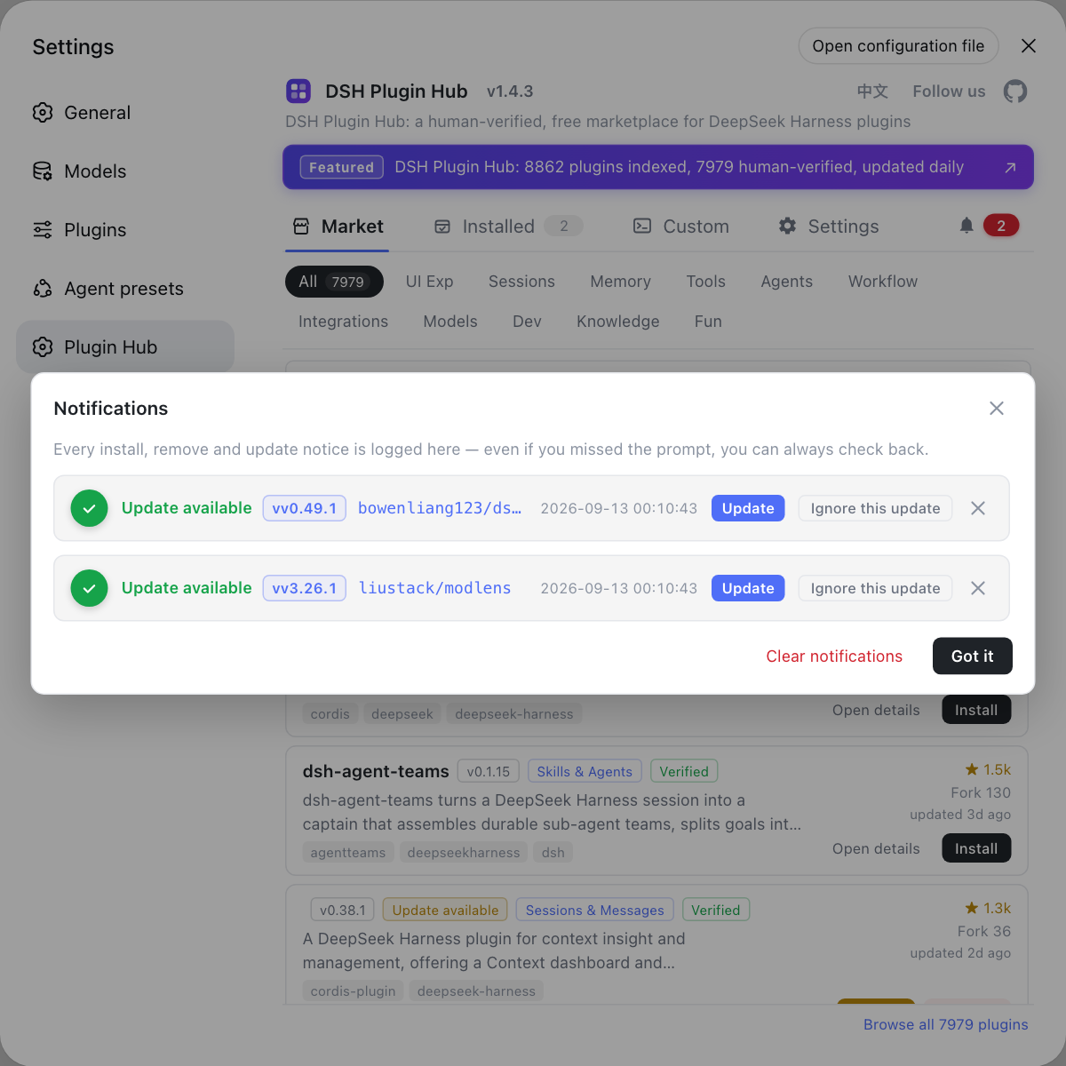 Notifications